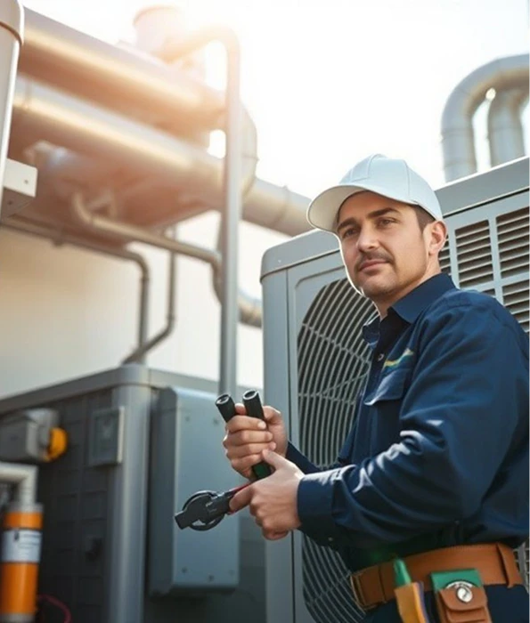 Professional HVAC Technician